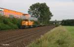 275 803 MaK G1206 mit DGS95299 Containerzug nach N�rnberg bei Weiden.