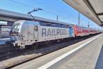 RailPool 193 801 steht am 21 Mai 2018 in Nürnberg Hbf.