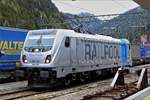 Bombardier Lok 187 300 von Railpool war am 22.05.2019 für kurze Zeit nahe dem Bahnhof Brenner abgestellt.