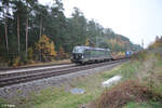 193 212-8  Driving Future  zieht zwischen Roth und Rednitzhembach ein KLV Zug in Richtung Nürnberg. 11.10.24