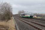 VT13 als VBG81114 Schwandorf - Marktredwitz bei Sch�nfeld.