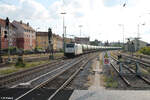 186 540-1 zieht mit einem Kesselzug durch Ansbach 04.06.24