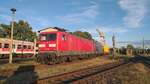 112 189 und 143 173-3 abgestellt im BW Glauchau.