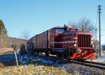   Güterverkehr am Westerwald, mit einem Hauch von Winter....