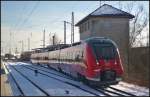 2442 201 f�r die Werdenfelsbahn am 13.03.2013 in Hennigsdorf b. Berlin. Die Z�ge werden �ber eine Notbrems�berbr�ckung verf�gen, um eine Zulassung f�r �sterreich zu erlangen. Die Notbrems�berbr�ckung soll garantieren das trotz gezogener Notbremse der Zug bis in den n�chsten Bahnhof fahren kann. Insgesamt werden 34 Triebz�ge an die Werdenfelsbahn ausgeliefert (Gru� an den Tf!)