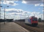 LOCON 482 040, angemietet von SBB Cargo, solo am 07.04.2013 in Berlin Sch�nefeld Flughafen