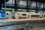 Hinter der 193 107-0 der erste Klasse Steuerwagen 73 80 80-91 011-5 D-DB der Gattung Apzf 896.1 am 01 September 2026 im Hauptbahnhof K�ln, eingereiht als Wagen 17 in den ICE 1540 von Berlin S�dkreuz, einem ICE L (Talgo 230 Garnitur - Zug 1811).

Di ...