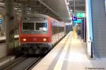 RB13 / S-Ergnzung (RB 28863) mit S-Bahnsteuerwagen [50 80 27 - 33 126-5 Bxf 796.1] aus Dsseldorf in Berlin Hbf(tief).