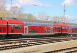 Twindexx Vario Mittelwagen am 06.04.2025 im Rostocker Hbf.