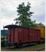 1.000 mm (Schmalspur) 2-achsiger gedeckter Güterwagen der Gattung Gw - S.K.B.