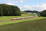 101 001 mit dem  AKE-Rheingold  aus Salzburg kommend am 26.