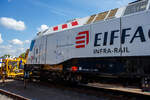 Detailbild der Universal-Stopfmaschine / Stopfroboter (Universal Tamping Robot 4.0) – S7-PLS-16.4.0 der Eiffage Infra-Rail GmbH (Herne) präsentiert, vom Hersteller SYSTEM7 railtechnology GMBH aus Laakirchen (Österreich), auf der 29. I ...