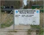Leider war das Eesti Raudtee Museum in Lavassaare geschlossen...