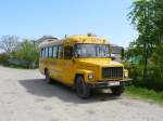 KAvZ 3976 Schulbus. Lavrykiv bei Lviv (Lemberg), Ukraine 07-08-2014.