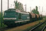 bb-67000-bb-67400/695210/sncf-67411-zieht-am-27-juli SNCF 67411 zieht am 27 Juli 1997 ein getreidezug aus Kehl nach Strasbourg Port du Rhin.