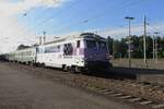 bb-67000-bb-67400/750960/sncf-67610-schlept-ein-museumszug-aus SNCF 67610 schlept ein Museumszug aus der Bahnhof von Nevers am 18 September 2021.