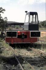 Rangierzombie (Diesel) in Petite Rousselle im September 1982.