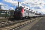 bb-26000-sybic/873555/am-18-september-2021-steht-sncf Am 18 September 2021 steht SNCF 26156 met ein IC aus Clermont-Ferrant nach Paris-Bercy in Nevers abfahrtbereit.