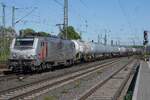 CFL Cargo mietet Akiem 37020 PRIMA an und dieser Lok schleppt am 30 April 2026 ein Kesselwagenzug durch Neuwied. 