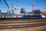   Der TGV Lyria 4405  Disneyland Paris  (TGV 384009), ex TGV POS 4405, am 01.08.2019 beim Bahnhof Zürich HB.
