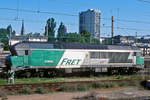 FRET 72010 steht am 23 september 2010 in Mulhouse.