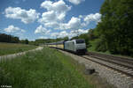 186 455-2 zieht ein ARS Altmann nach Regensburg bei Pölling.