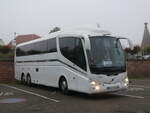 (268'536) - Aus Griechenland: Angelinas Travel, Livadia - IZZ-2403 - Volvo/Irizar am 26. Oktober 2024 in Ribeauvill, Parkplatz