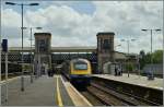 Der First Great Western Service 1127 von Paddington nach Paigton der uns nach Exeter St Davids brachte, verlässt den schönen Bahnhof Richtung Süden.