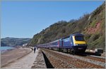 Ein GWR HST 125 Class 43 kurz nach Teignmounth.