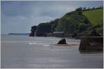 Ein CrossCountry von Newcastle nach Plymouth unterwegs zwischen Dawlish und Teignmouth.