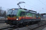193 580-8 stand am Morgen als LZ Fahrt von Rostock Hbf nach Rostock-Seehafen im Rostocker Hbf.24.01.2026