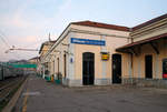   Der Bahnhof Milano Porta Genova (Stazione di Milano Porta Genova) am 29.12.2015.