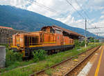   Die markante Diesellokomotive D.145.2060 (98 83 2145 260-5 I-MIR) der Mercitalia Rail S.r.l.