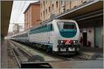 Die FS E 403 005 ist mir ihrem Nachtzug aus Salerno pünktlich an ihrem Ziel in Torino PN angekommen.
10. März 2016