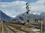 etr-610-3/870871/ein-fs-trenitalia-etr-610-in Ein FS Trenitalia ETR 610 in CIS-Farbgebung wartet in Domodossola auf die Weiterfahrt nach Milano. 

31. März 2010 