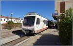 In Alghero wartet der arst (transporti regionali della sardegna) ADeS01 (95 83 4600 001-0 (A) / 95 83 4600 101-8 (B)) Doppeltriebwagen auf die Abfahrt als AT 70 nach S�ssari. 

22. September 2026