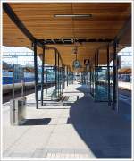 luxemburg-stad-letzebuerg/317772/blick-ueber-den-bahnsteig-5a- Blick über den Bahnsteig 5A / 4A Bahnhof Luxemburg am 17.06.2013.