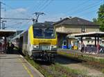 . CFL 3012 mit IC 111 aus Luxemburg, fähr am 22.07.2017 in den Bahnhof von Ettelbrück ein.
