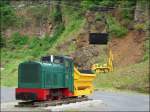. Die Deutz Diesellok (type: A3M420 F) aus dem Jahre 1939, sowie diverses Material, welches der Eisenerzf�rderung diente, kann man im Nationalen Bergbaumuseum in Rumelange bestaunen. 21.05.2009 (Jeanny)