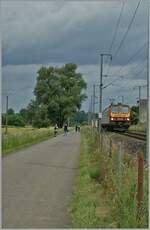 Bei Lintgen ist der CFL Z2 2010 auf der Fahrt Richtung Mersch.