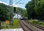 Die 185 502 (91 80 6185 502-2 D-BRLL), ex 185-CL 002 der Beacon Rail Leasing S.� r.l.