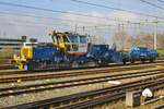 sonstige-2/589500/volker-rail-ssp-110ssw-steht-am Volker Rail SSP 110SSW steht am 1 Dezember 2017 in Nijmegen. 