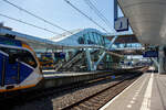 Bahnhof Arnhem Centraal (Arnheim Hbf) am 29 April 2025.
