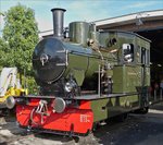 alle/522249/-loc-ltm-26-irph-bosboom . Loc 'LTM 26 IR.P.H. Bosboom', gebaut 1922 von der Hanovrischen Maschinenfabrick,  seit 1972 ist sie Eigentum der Stoomtram Hoorn - Medenblick Bahn.  28.09.2016 