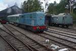 Es ist Samstag 5 September, der Samstag von das 1. volles Wochenende in September und das heisst 'Terug-naar-Toen' (Zur�ck ins Damals); das Spektakel bei der Veluwsche Stoomtrein Maatschappij VSM mit jeder Stunde ein Dampfzug zwischen Beekbergen (Bw ...