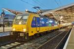 186-traxx-140ms-2/586102/blauer-stunde-in-tilburg-mit-186 Blauer Stunde in Tilburg mit 186 015 am Abend von 4 November 2017.
