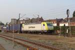 Captrain 186 155 verlässt am 22 Augustus 2018 Venlo.