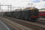 Mat'24  Blokkendoos 9107 des Niederlandisches Staatseisenbahnmuseums NSM Utrecht steht w�hrend der grosse testfahrt am 1 Auguastus 2026 in Amersfoort nach den 1.Fahrt zwischen Amersfoort und