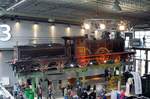 Die álteste originaler Dampflok in die Niederlände ist 107 NESTOR, hier ins Eisenbahnmuseum in Utrecht am 12 März 2012.
