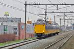 NS 4038 durchfahrt am 18 Dezember 2017 Nijmegen-Dukenburg.